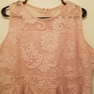 Petal pink parsley sun dress